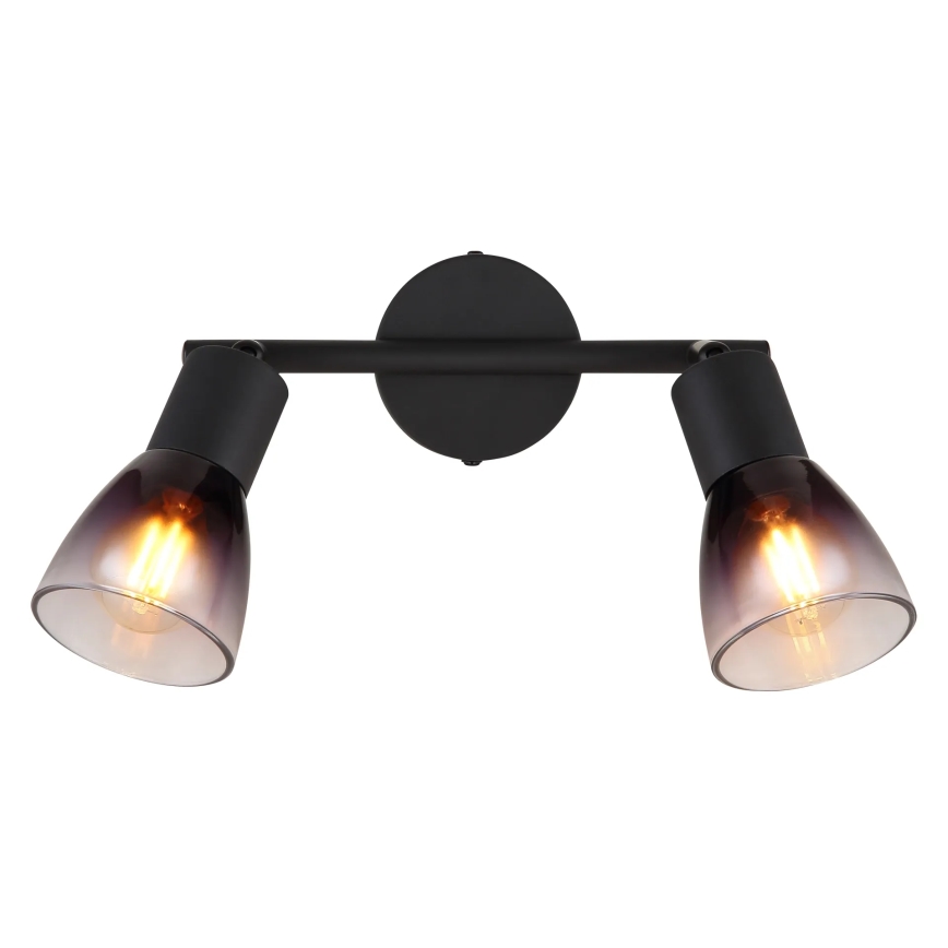 Globo - Akcentinis apšvietimas 2xE14/25W/230V juoda