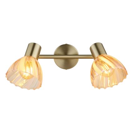 Globo - Akcentinis apšvietimas 2xE14/40W/230V auksas