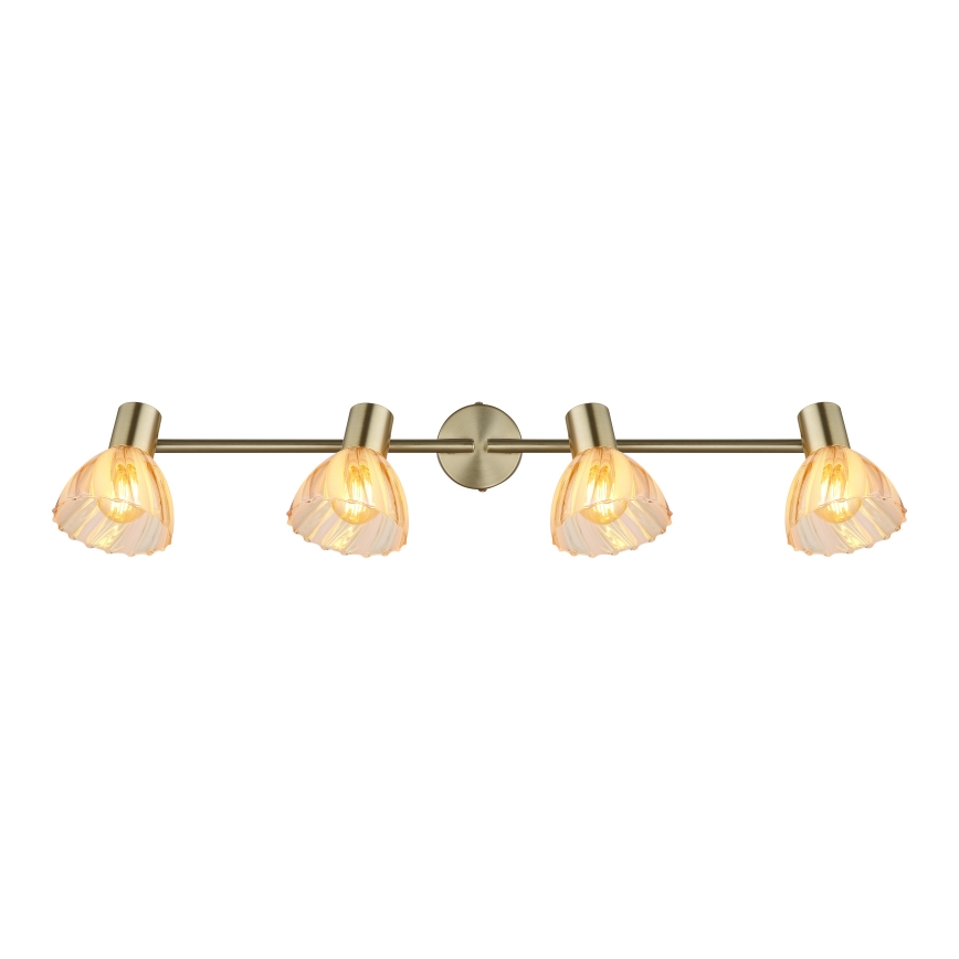 Globo - Akcentinis apšvietimas 4xE14/40W/230V auksas