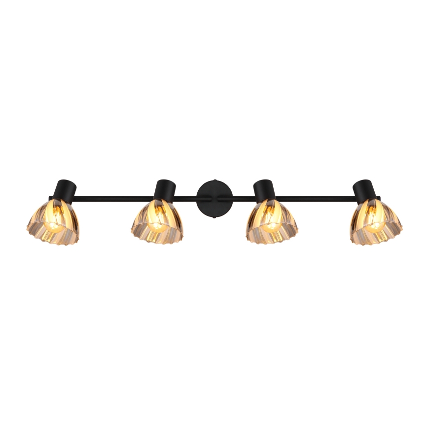 Globo - Akcentinis apšvietimas 4xE14/40W/230V juoda