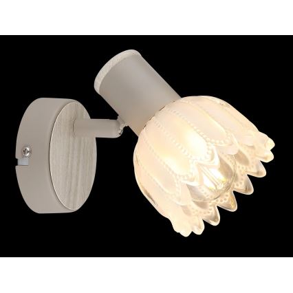 Globo - Sieninis taškinis šviestuvas 1xE14/40W/230V