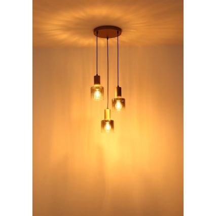 Globo - Pakabinamas šviestuvas ant laido 3xE27/40W/230V