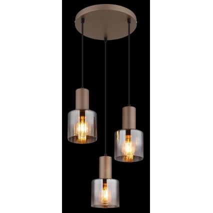 Globo - Pakabinamas šviestuvas ant laido 3xE27/40W/230V