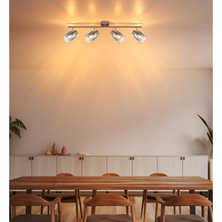 Globo - taškinis šviestuvas 4xE14/40W/230V