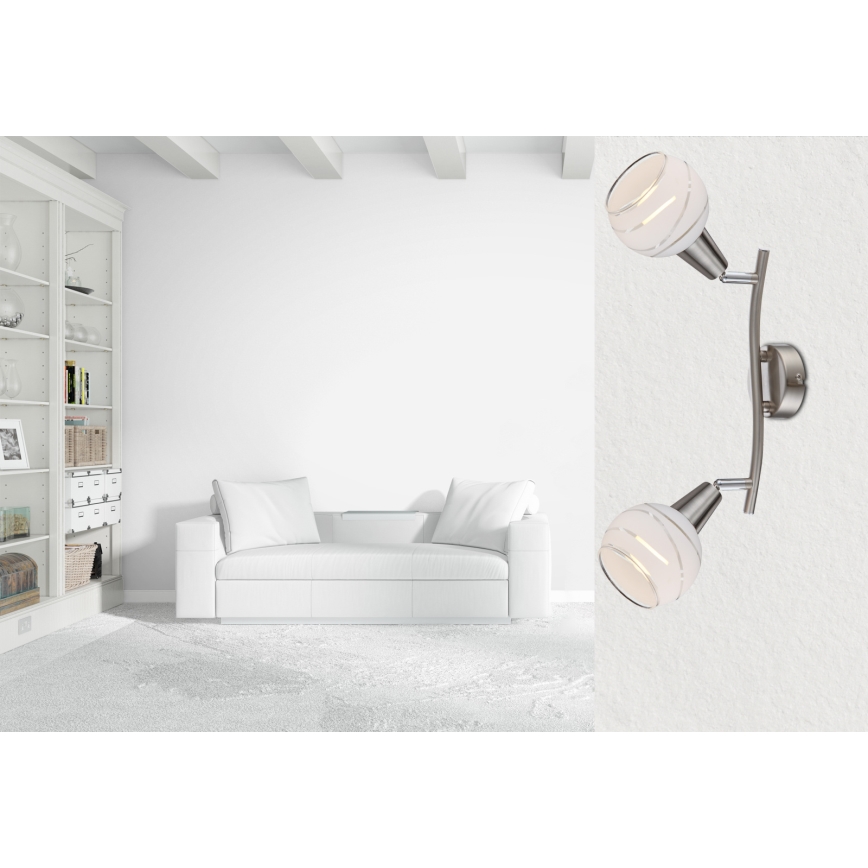 Globo - LED akcentinis šviestuvas 2xE14/4W/230V