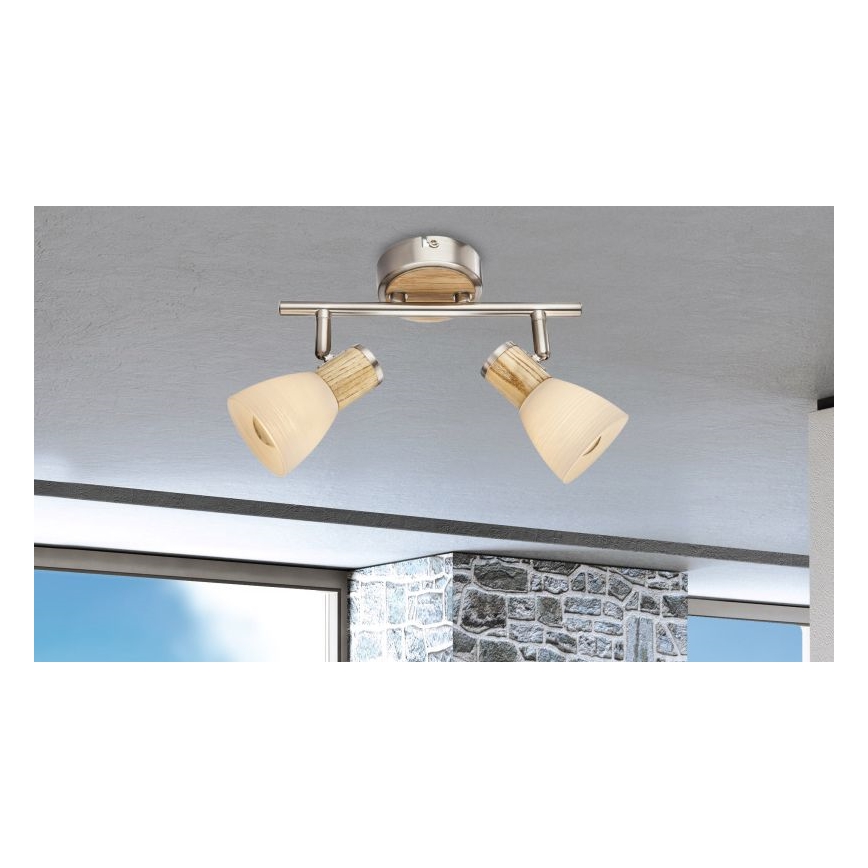 Globo - Akcentinis apšvietimas 2xE14/40W/230V uosio