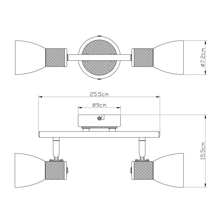 Globo - Akcentinis apšvietimas 2xE14/40W/230V uosio