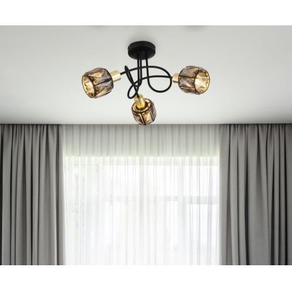 Globo - Ant pagrindo montuojamas sietynas 3xE14/40W/230V