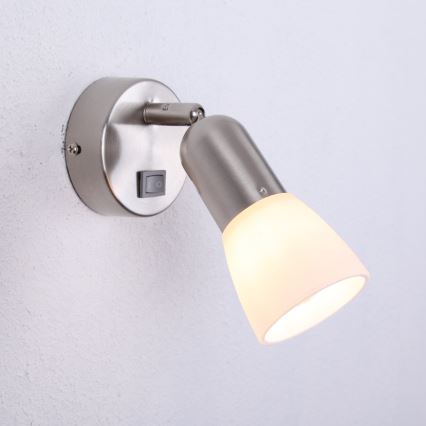 Globo - Sieninis akcentinis šviestuvas 1xE14/40W/230V