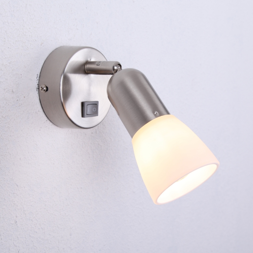 Globo - Sieninis akcentinis šviestuvas 1xE14/40W/230V