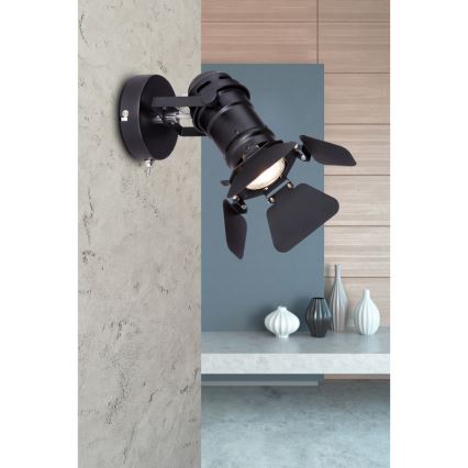 Globo - Sieninis kryptinis šviestuvas 1xGU10/50W/230V