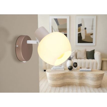 Globo - Sieninis taškinis šviestuvas 1xE27/40W/230V