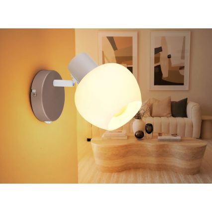 Globo - Sieninis taškinis šviestuvas 1xE27/40W/230V