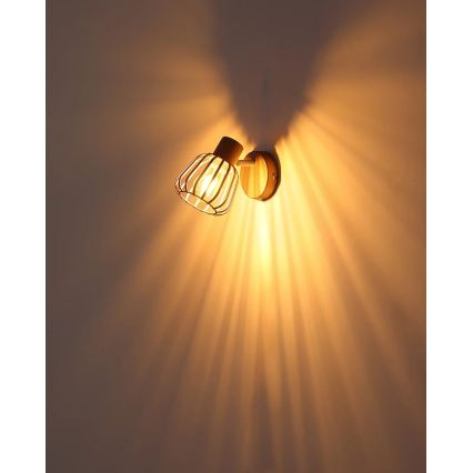 Globo - Sieninis kryptinis šviestuvas 1xE27/40W/230V