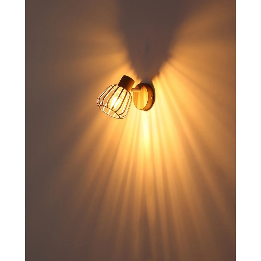 Globo - Sieninis kryptinis šviestuvas 1xE27/40W/230V