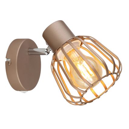 Globo - Sieninis kryptinis šviestuvas 1xE27/40W/230V