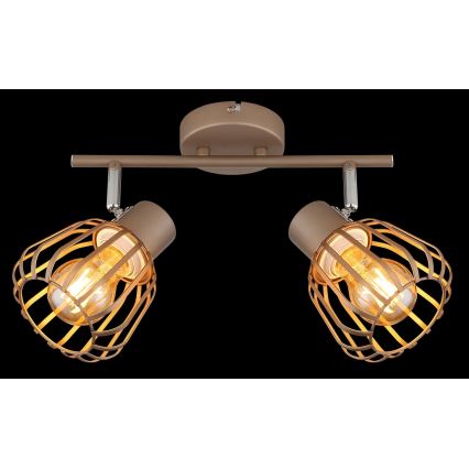 Globo - Taškinis šviestuvas 2xE27/40W/230V