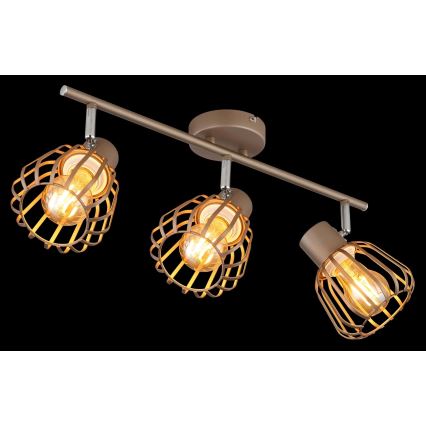 Globo - Taškinis šviestuvas 3xE27/40W/230V