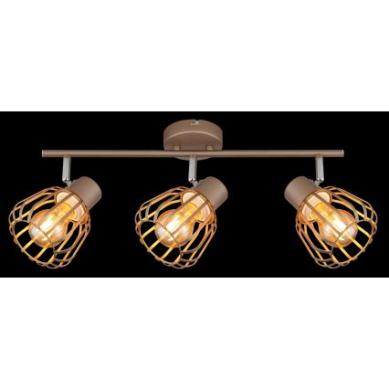 Globo - Taškinis šviestuvas 3xE27/40W/230V