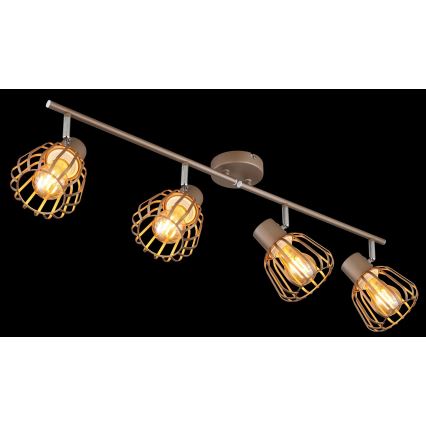 Globo - Taškinis šviestuvas 4xE27/40W/230V