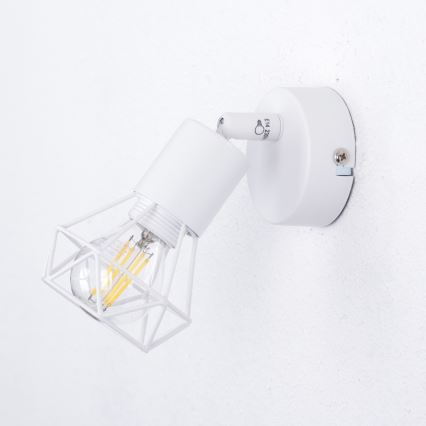 Globo - Sieninis kryptinis šviestuvas 1xE14/40W/230V