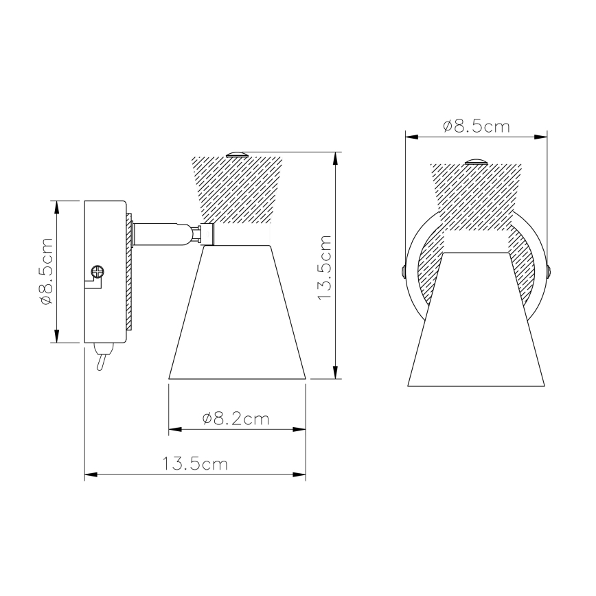 Globo - Akcentinis šviestuvas 1xE14/25W/230V