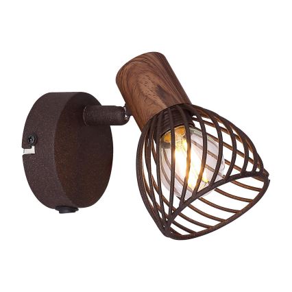 Globo - Sieninis akcentinis šviestuvas 1xE14/40W/230V