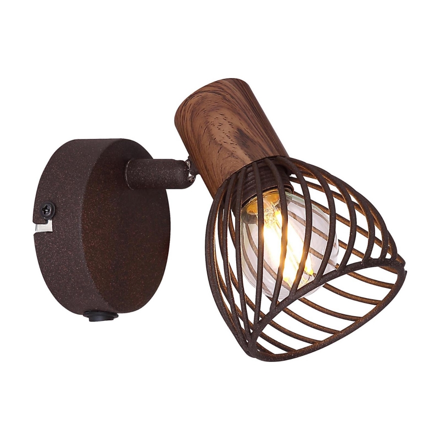 Globo - Sieninis akcentinis šviestuvas 1xE14/40W/230V