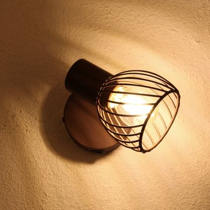 Globo - Sieninis akcentinis šviestuvas 1xE14/40W/230V