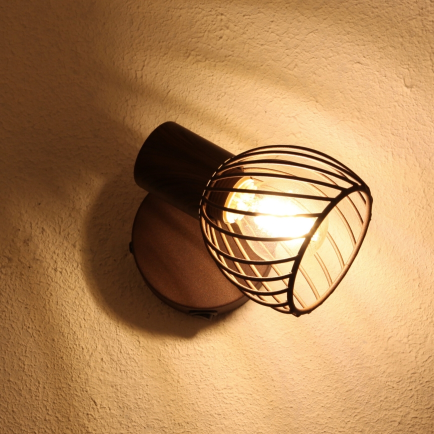 Globo - Sieninis akcentinis šviestuvas 1xE14/40W/230V