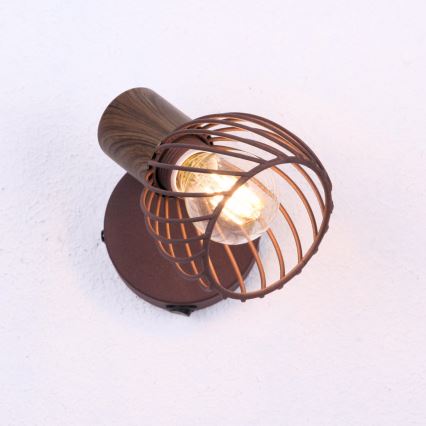 Globo - Sieninis akcentinis šviestuvas 1xE14/40W/230V