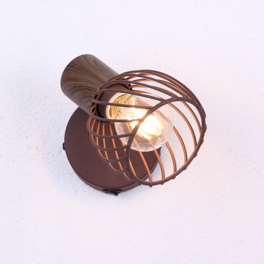 Globo - Sieninis akcentinis šviestuvas 1xE14/40W/230V