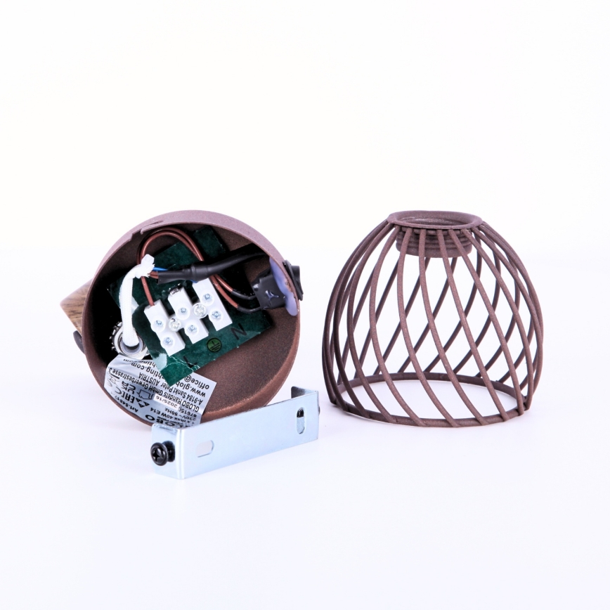 Globo - Sieninis akcentinis šviestuvas 1xE14/40W/230V