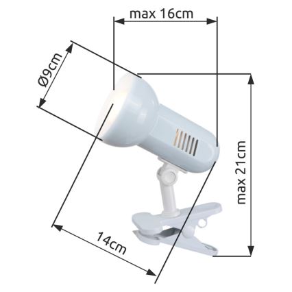 Globo 5496 - Stalo šviestuvas BASIC 1xE27/40W