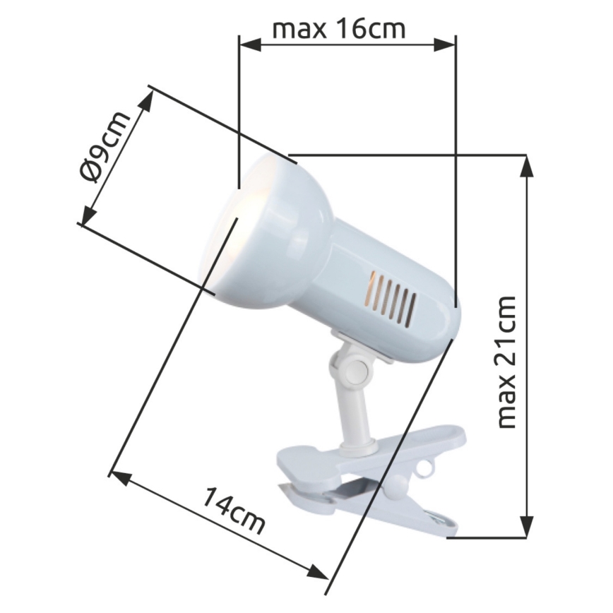 Globo 5496 - Stalo šviestuvas BASIC 1xE27/40W