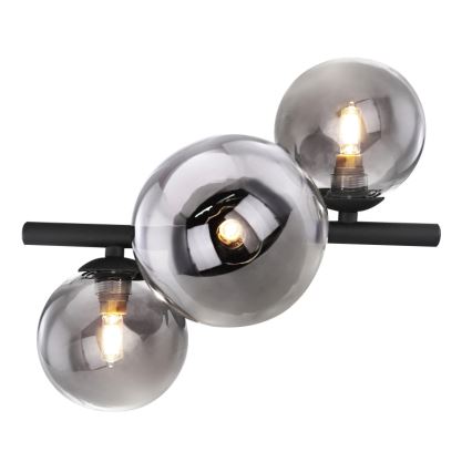 Globo - LED Ant pagrindo montuojamas sietynas RIHA 3xG9/3,5W/230V