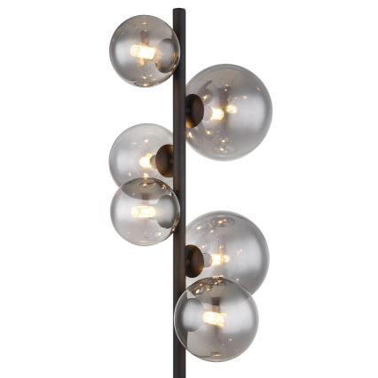 Globo - LED toršeras 6xG9/3,5W/230V dūminis/juoda