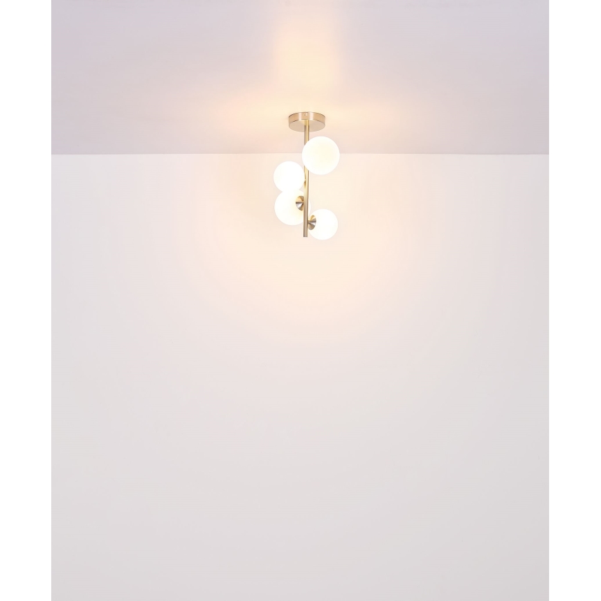 Globo - LED sietynas 4xG9/3W/230V matinis chromas