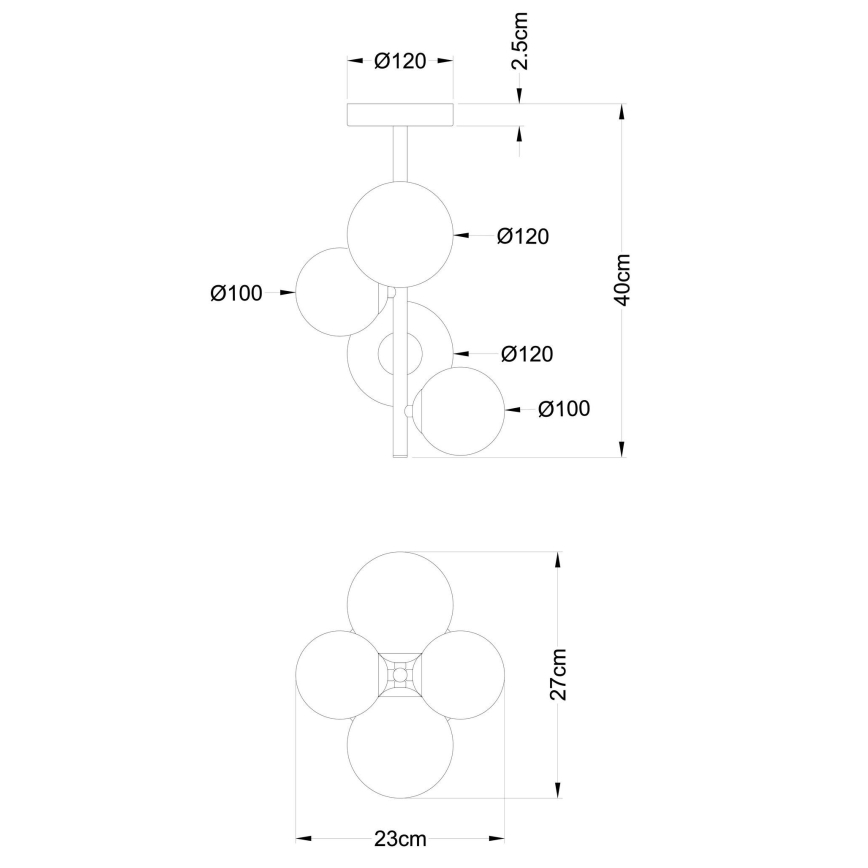 Globo - LED sietynas 4xG9/3W/230V matinis chromas
