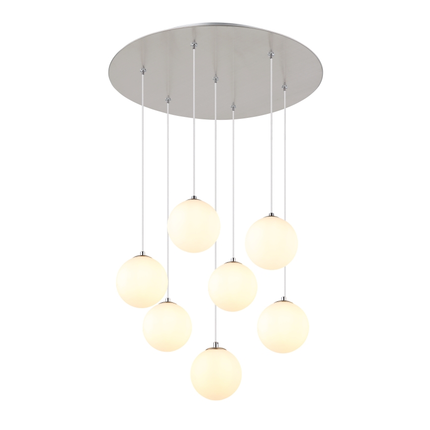Globo - LED Pakabinamas sietynas 7xG9/3,5W/230V balta