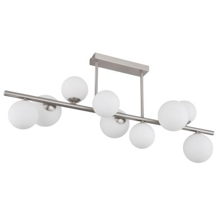 Globo - LED sietynas 9xG9/3W/230V matinis chromas