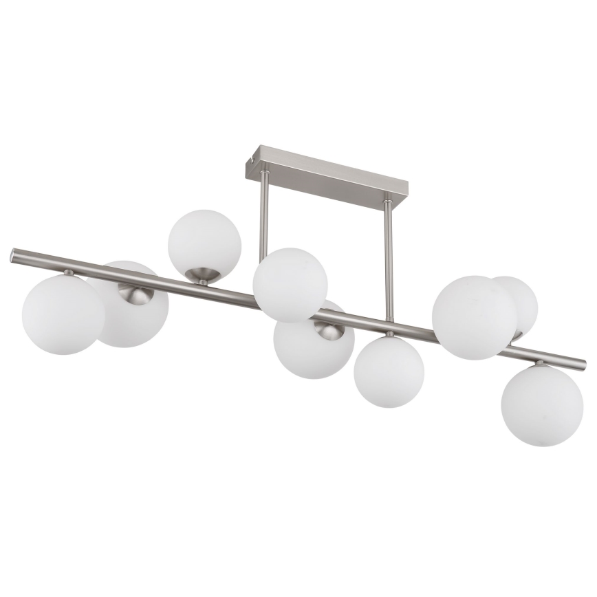 Globo - LED sietynas 9xG9/3W/230V matinis chromas