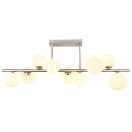 Globo - LED sietynas 9xG9/3W/230V matinis chromas