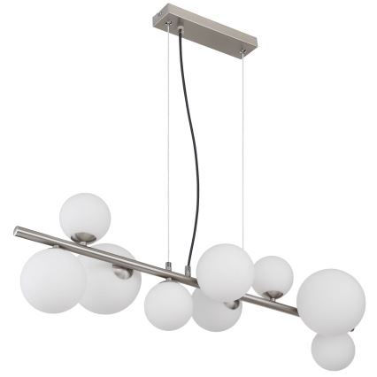 Globo - LED Pakabinamas sietynas 9xG9/3W/230V matinis chromas
