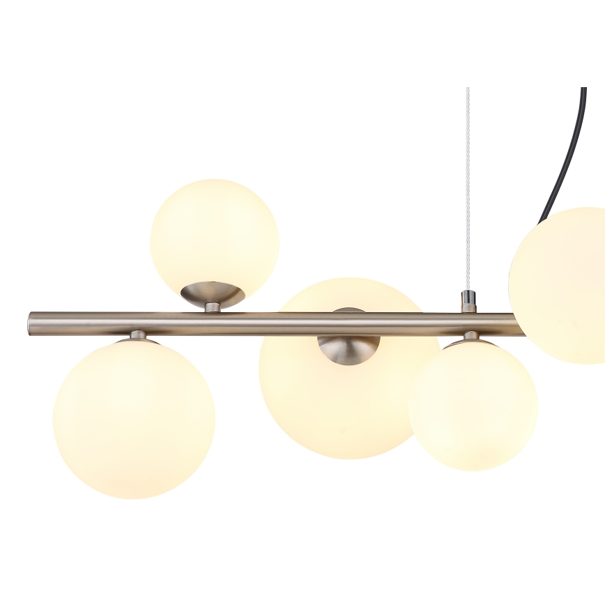 Globo - LED Pakabinamas sietynas 9xG9/3W/230V matinis chromas