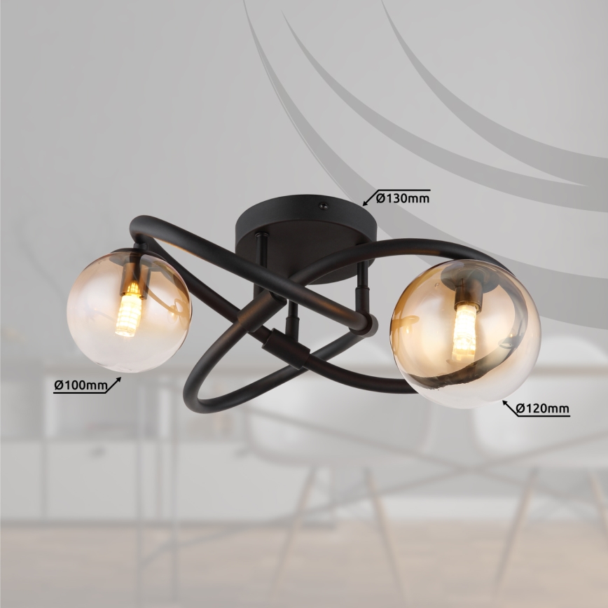 Globo - LED paviršinis lubų šviestuvas 2xG9/3,5W/230V 3000K