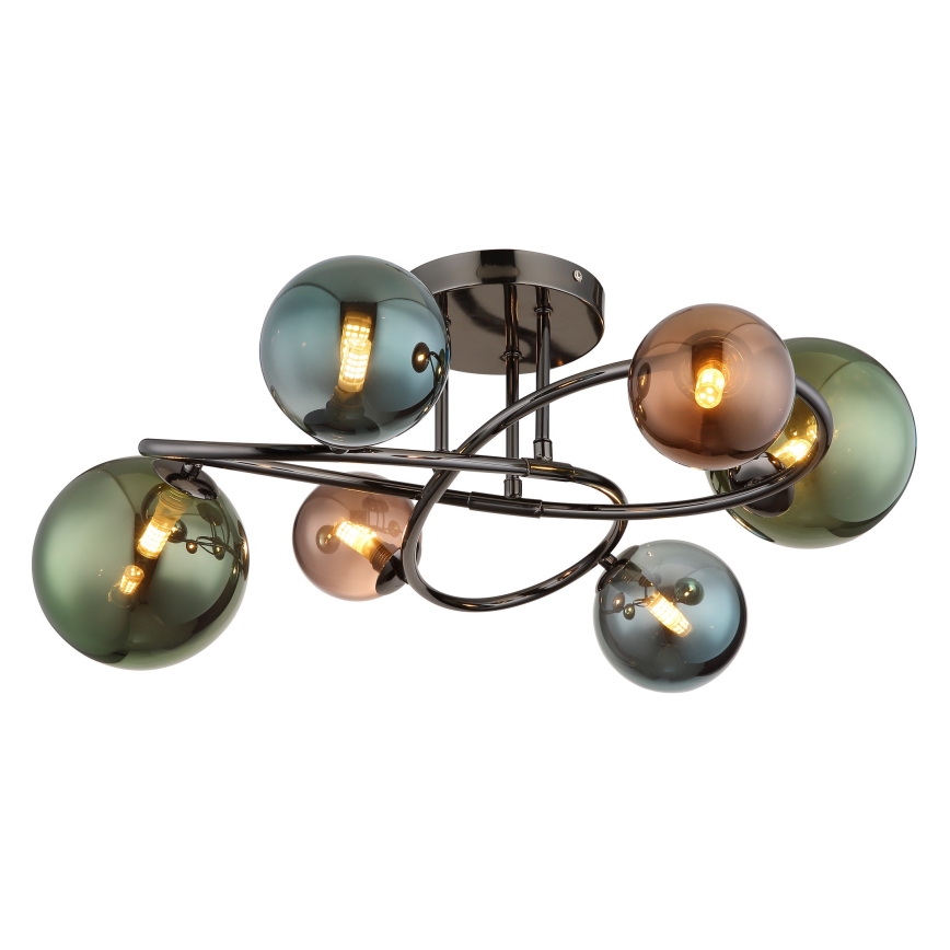 Globo - LED Ant pagrindo montuojamas sietynas 6xG9/3,5W/230V