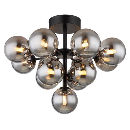 Globo - Tvirtinamas sietynas 13xG9/5W/230V diametras 56 cm juoda