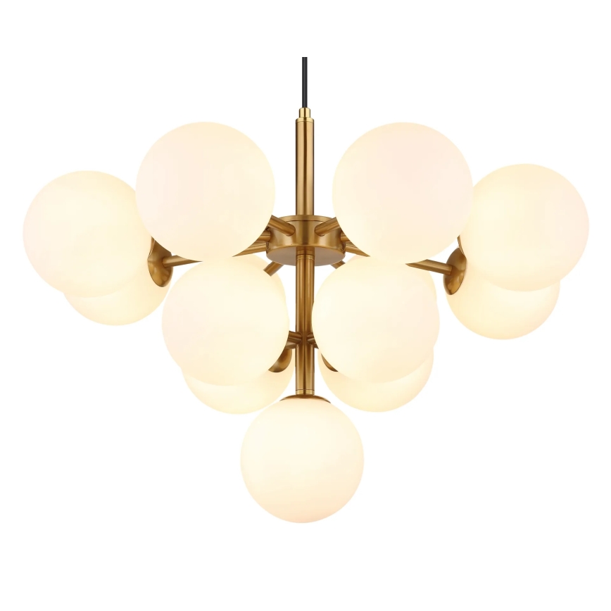 Globo - Pakabinamas sietynas 13xG9/5W/230V diametras 56 cm auksas