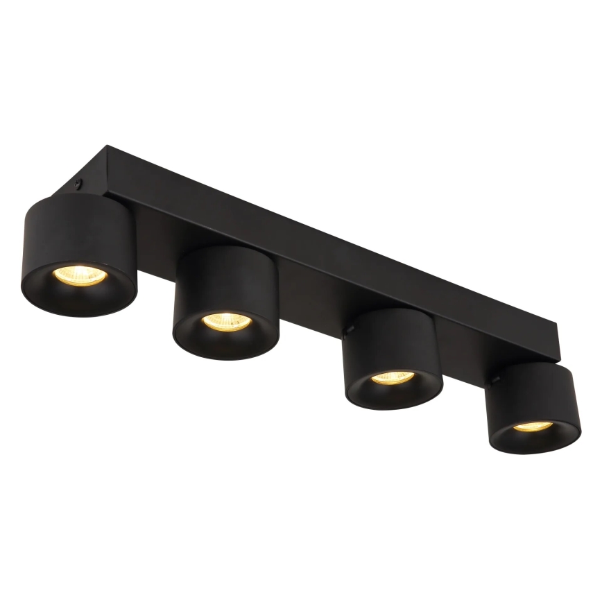 Globo - LED akcentinis šviestuvas 4xLED/6W/230V juoda